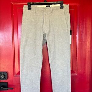 Men's J Crew Stretch 28x32' Grey Dress Pants